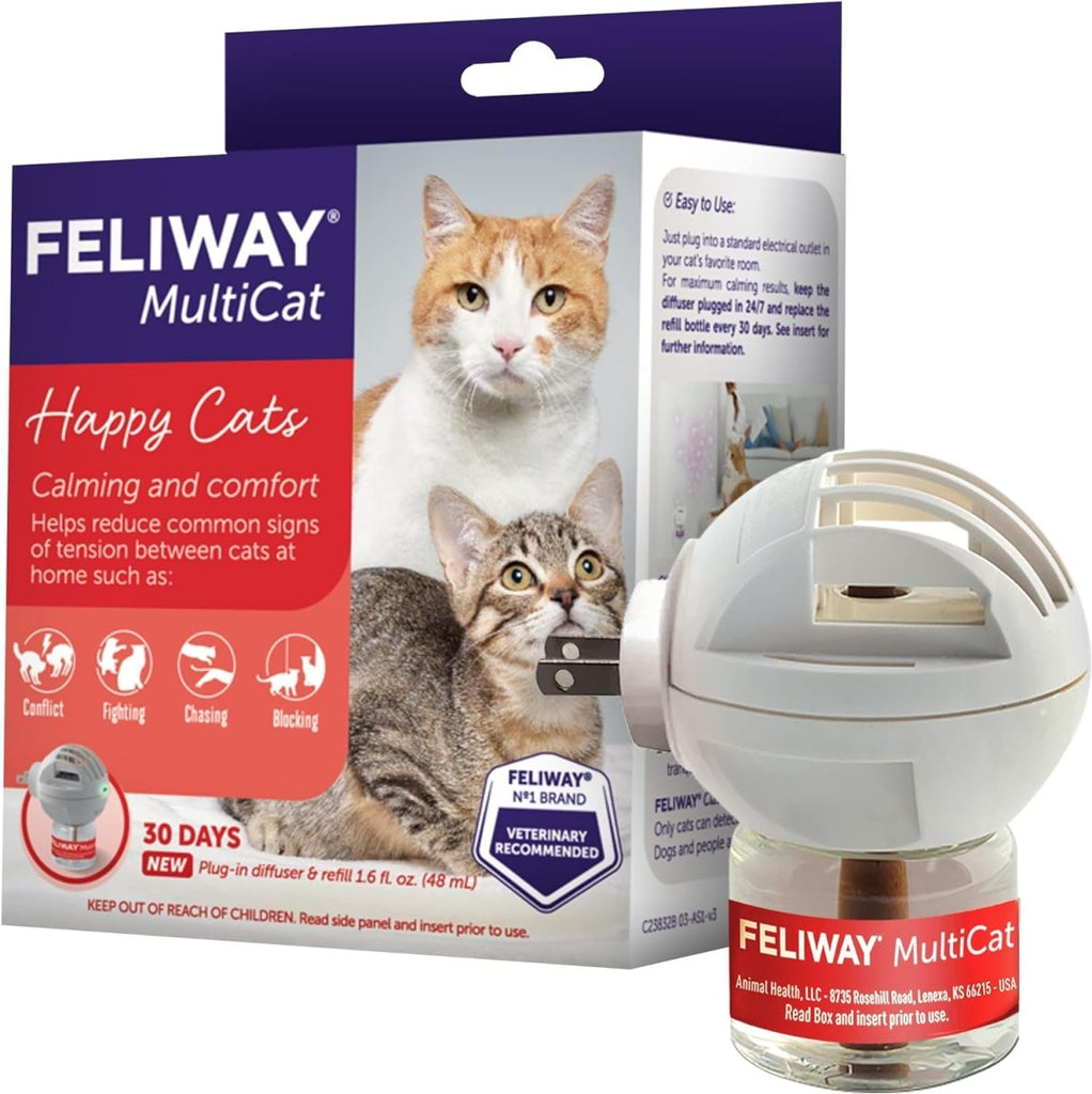 Feliway Multicat Happy Cats Diffuser Kit