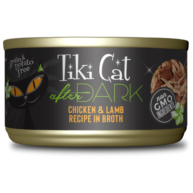 Tiki Cat After Dark Chicken & Lamb Recipe in Broth Cat Food