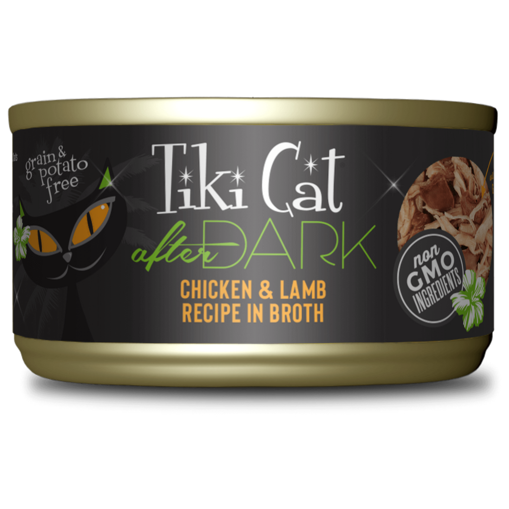 Tiki Cat After Dark Chicken & Lamb Recipe in Broth Cat Food