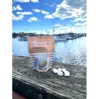 Totally Hook'd Dog Treat Freeze-Dried Scallops