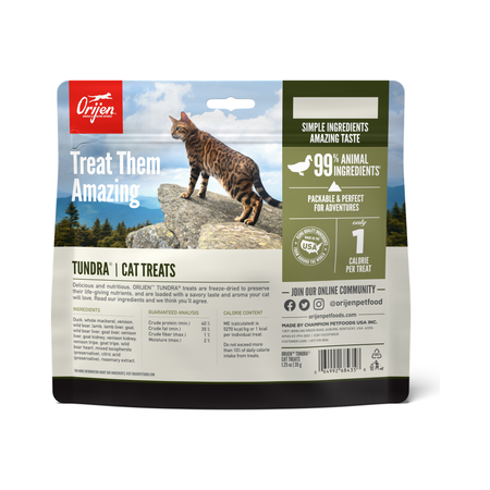 Orijen Cat Treat Freeze-Dried Tundra