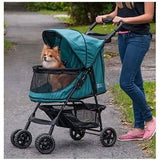 Pet Gear No-Zip Happy Trails Pet Stroller