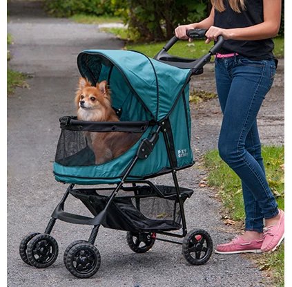 Pet Gear No-Zip Happy Trails Pet Stroller