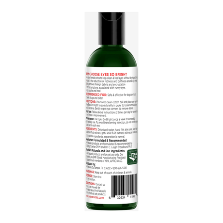 Ark Naturals Eyes So Bright Eye Wash Cleanser for Dogs & Cats