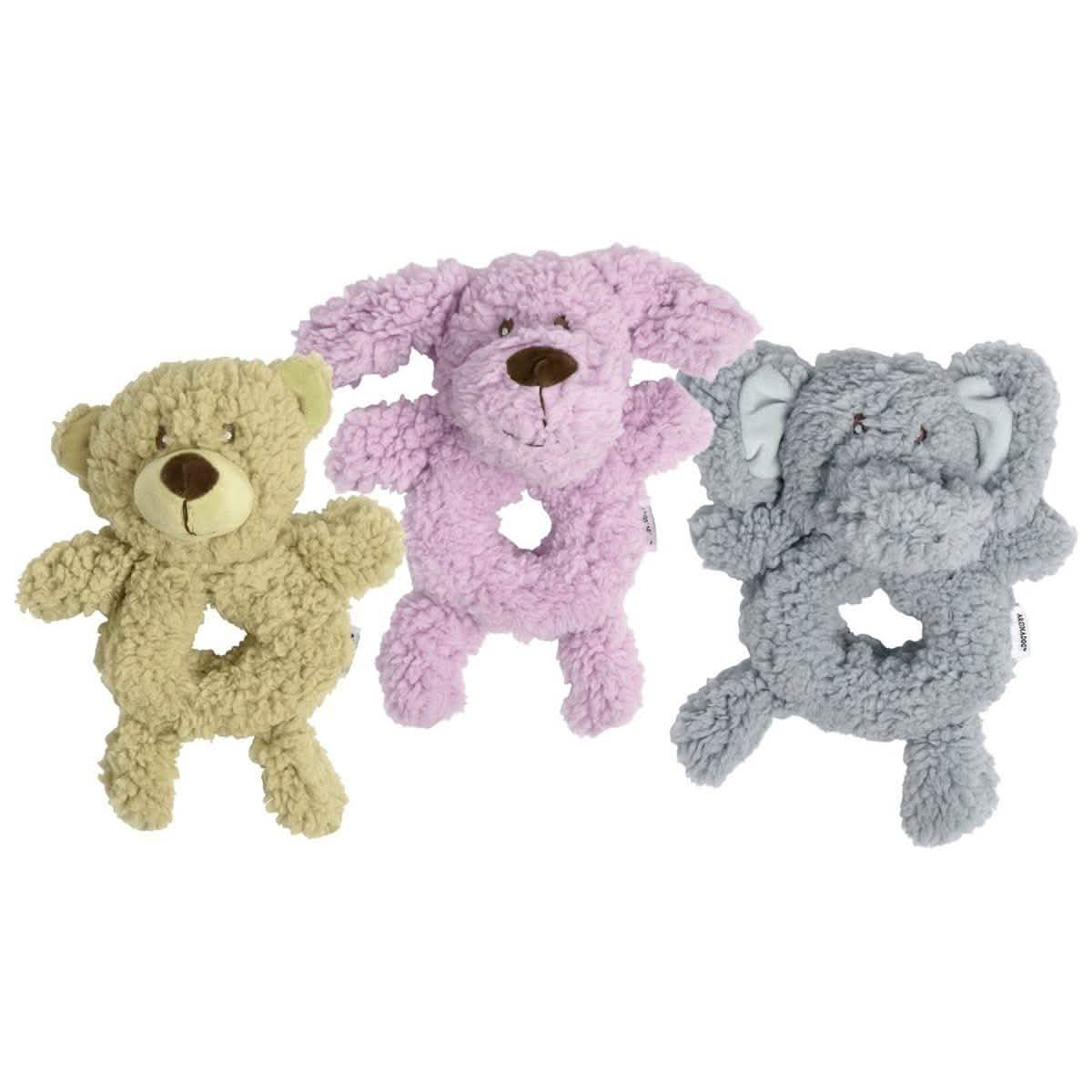 MultiPet Dog Toy Calming AromaDog Fleece Ring Body - Assorted Colors