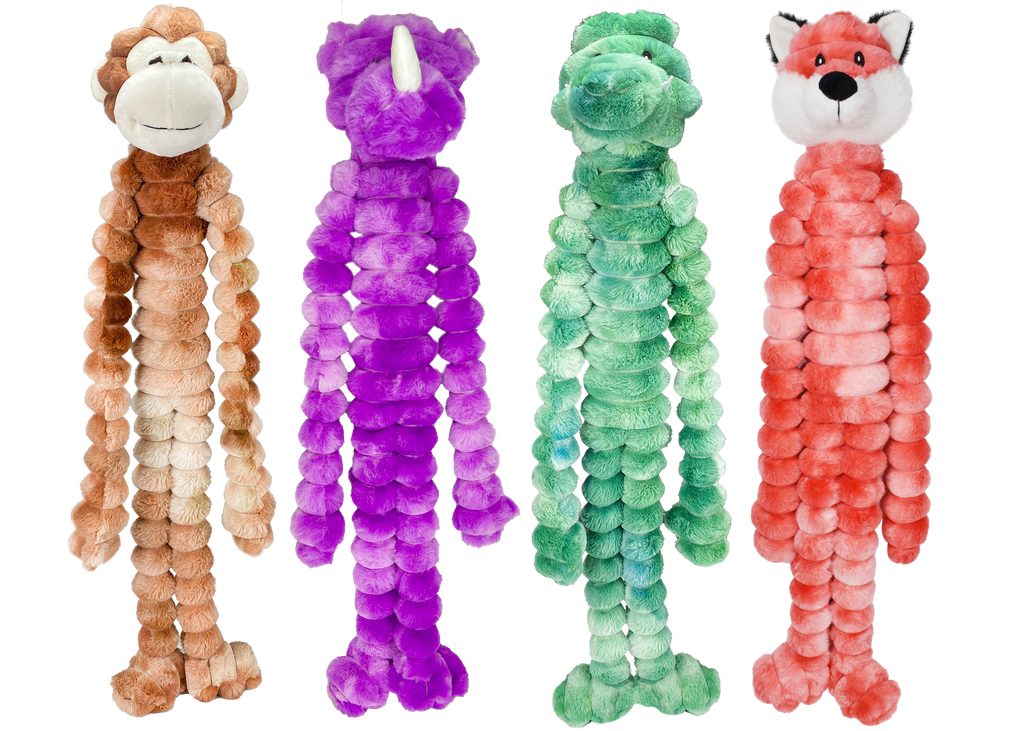 Multipet Dog Toy Crimpy Cuddlerz - Assorted