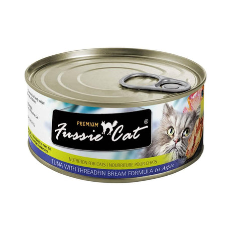 Fussie Cat Wet Cat Food Premium Tuna with Threadfin Bream Formula in Aspic