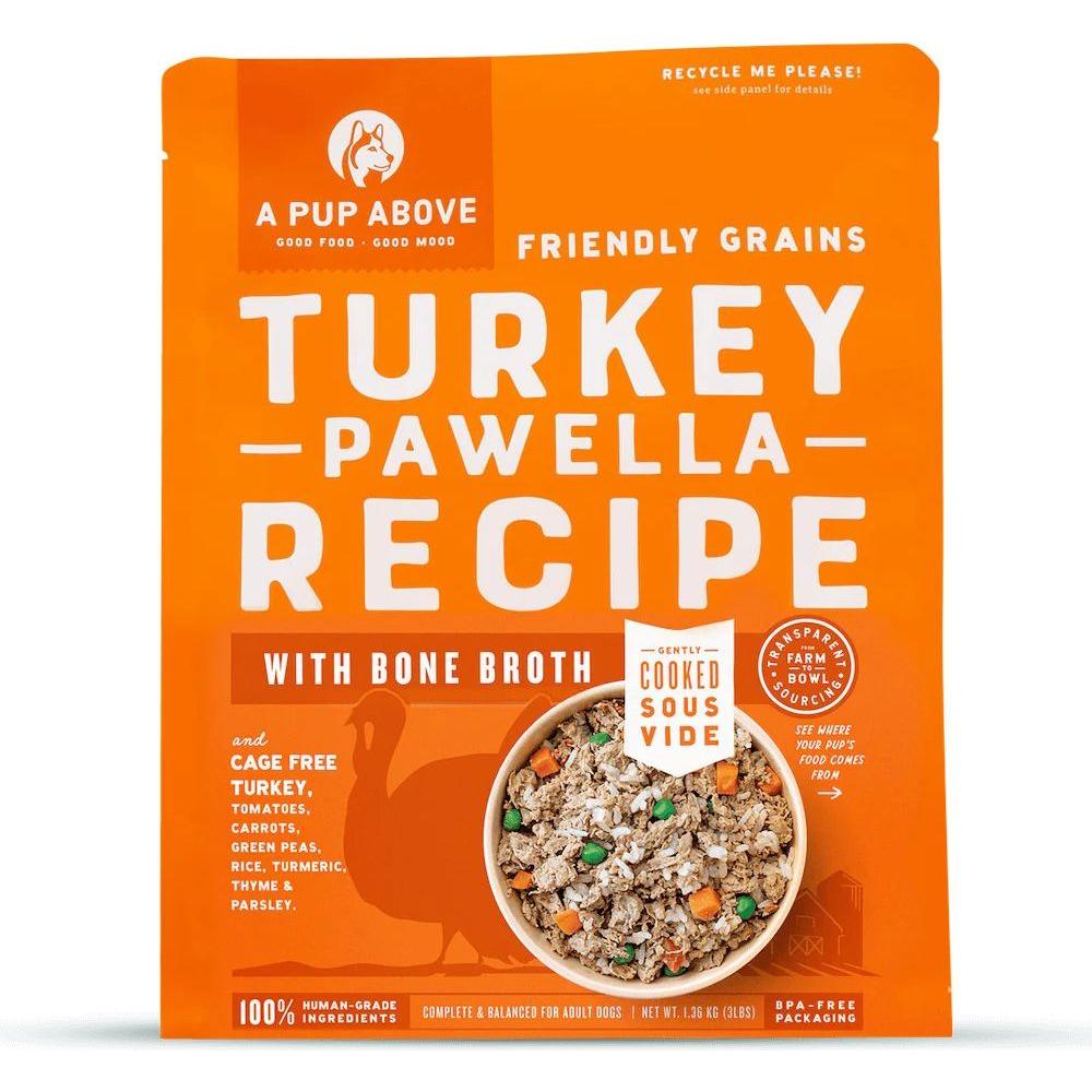 A Pup Above Cooked Frozen Dog Food Turkey Pawella Recipe