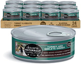 Dave's Pet Food Wet Cat Food Turkey and Giblets Dinner 5.5oz (1 Can)