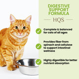 Almo Nature Wet Cat Food HQS Digestive Support Formula Flaked Mackerel & Spinach in Gravy 1.77oz (6 Pack)