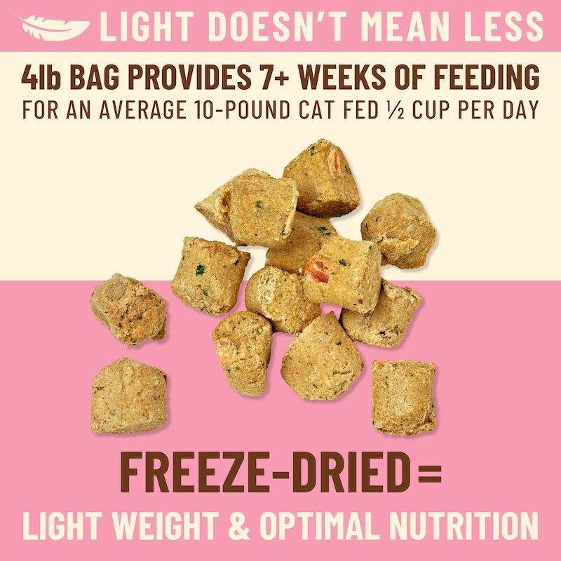 Primal Freeze Dried Cat Food Kibble in the Raw Beef Recipe 1.5lb