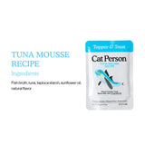 Cat Person Cat Wet Food Pouch Mousse Tuna 3oz