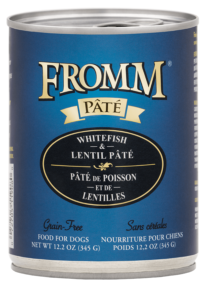 Fromm d whitefish / lentil pâteté 12,2 oz