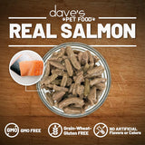 Dave's Pet Food Wet Cat Food Shredded Salmon Dinner in Gravy 5.5oz (1 Can)