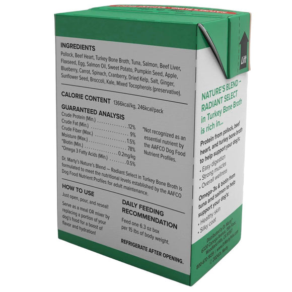 Marty D博士Nature's Blend Nature's Blend Radiant Select Select 6.3oz