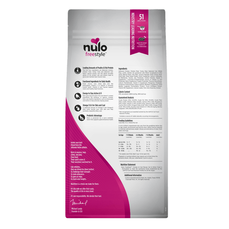 נולו חתול וחתלתול עוף & בקלה 2lb