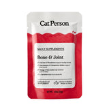 Cat Person Wet Cat Food Supplement Pouch Bone and Joint Support Chicken and Shrimp 1.05oz