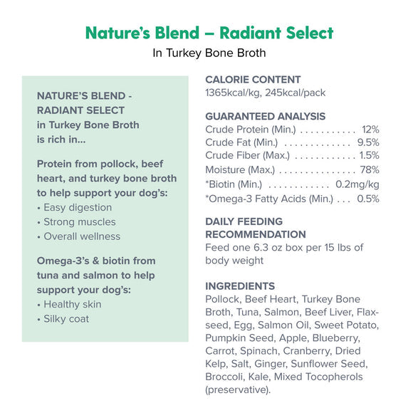 Marty D博士Nature's Blend Nature's Blend Radiant Select Select 6.3oz