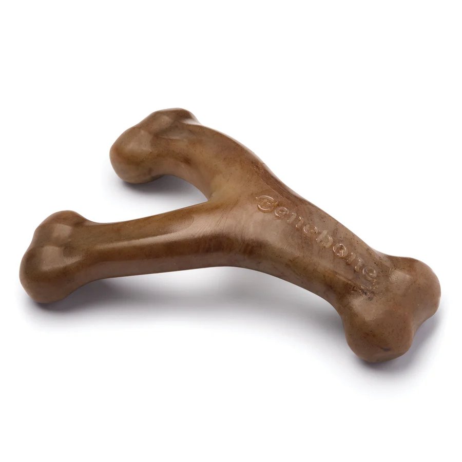 Benebone Dog Toy Wishbone Bacon Flavor