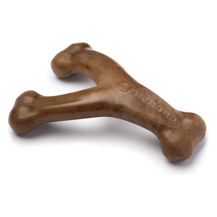 Benebone Dog Toy Wishbone Bacon Flavor