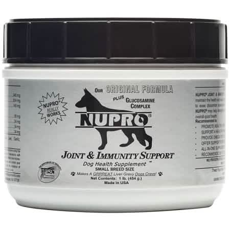 Nupro Joint & Immunity Support Dog Health Supplement Small Breed Size