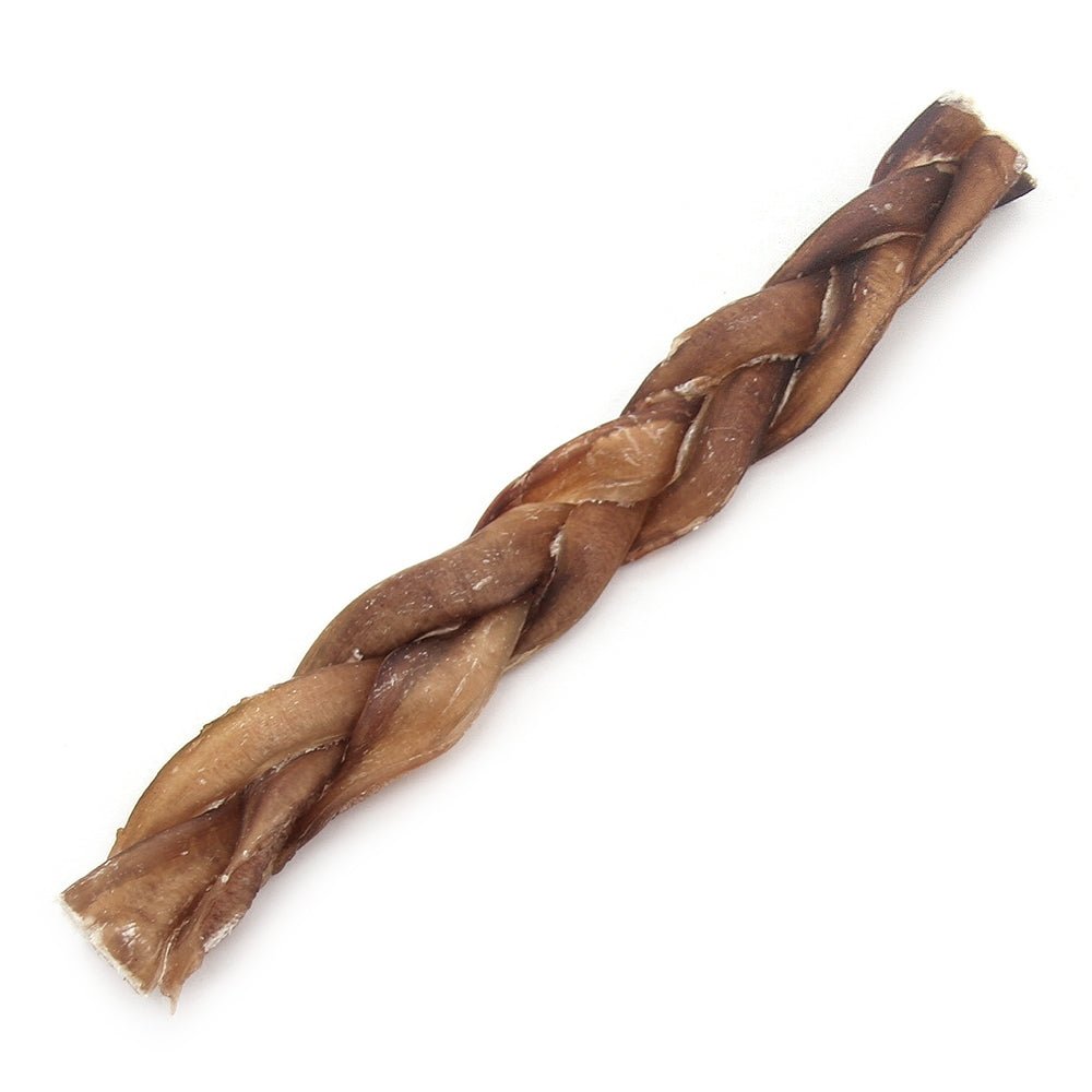 Best Pet Dog Treat Odor-Free Braided Bully Stick