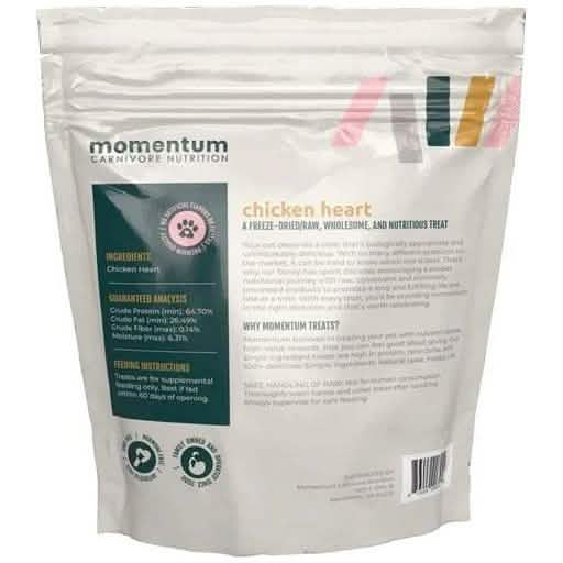 Momentum Dog Treat Freeze-Dried Chicken Heart