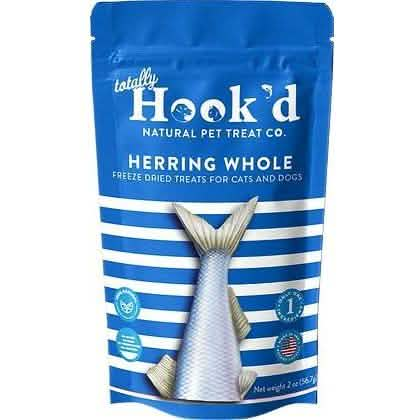 Totally Hook'd Dog Treat Freeze-Dried Herring