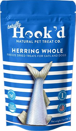 Totally Hook'd Dog Treat Freeze-Dried Herring