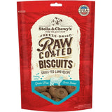 Stella & Chewy's Dog Treat Freeze-Dried Raw Coated Biscuits Grass-Fed Lamb Recipe