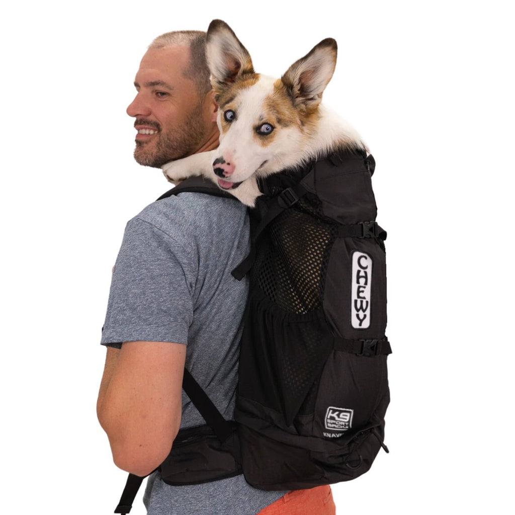 K9 Sport Sack Knavigate Backpack Dog Carrier Black