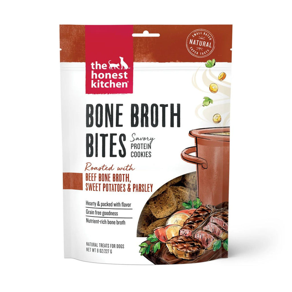 The Honest Kitchen Bone Broth Bites Beef Bone Broth, Sweet Potatoes & Parsley