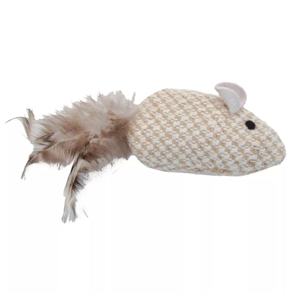 Turbo by Coastal Catnip Cat Toy Natural Mouse