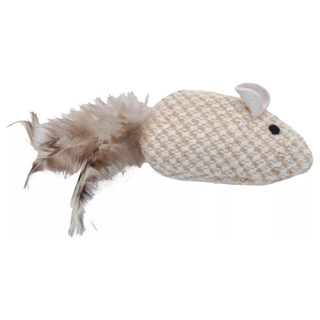 Turbo by Coastal Catnip Cat Toy Natural Mouse