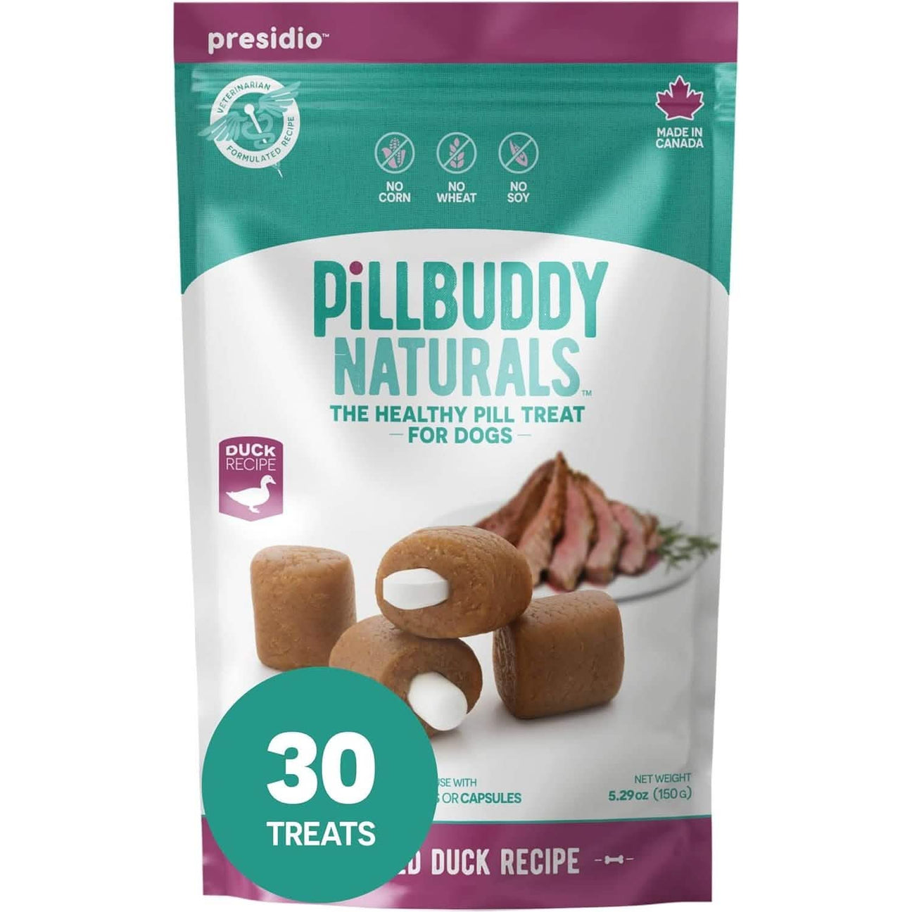 Presidio Pill Buddy Naturals Grilled Duck Recipe (30 Count)