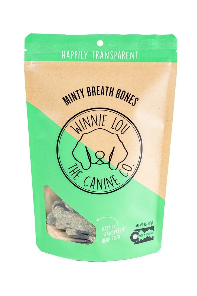 Winnie Lou Dog Treat Minty Breath Bones