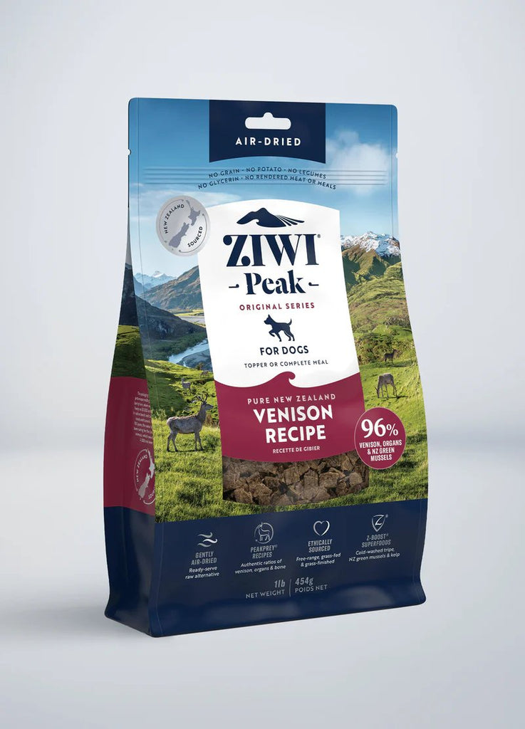 Ziwi Peak Dry Dog Food Air Dried Venison Recipe