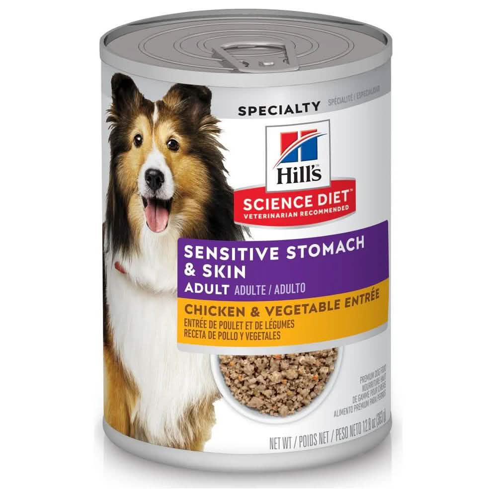 Hill's Science Diet Sensitive Stomach & Skin Adult Chicken & Vegetable Entrée