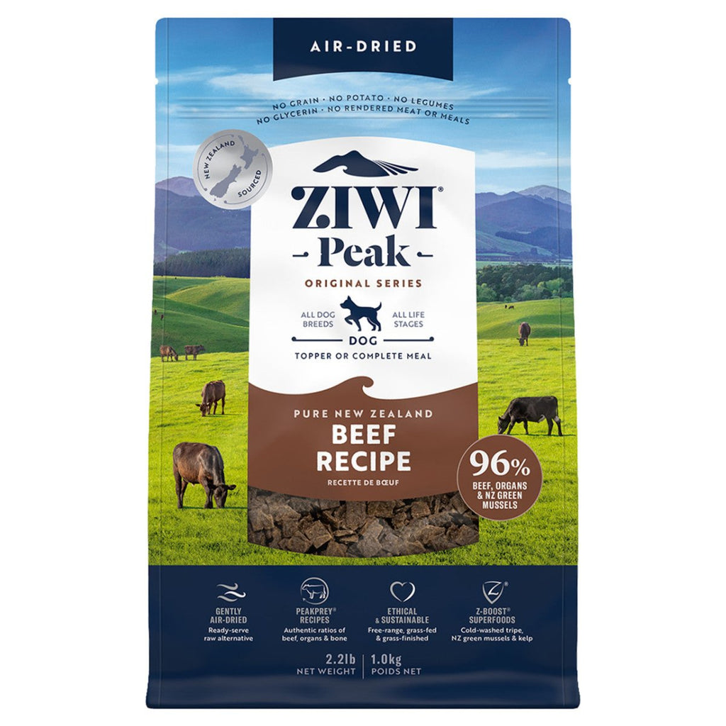 Ziwi Peak Dry Dog Food Air Dried Beef Recipe