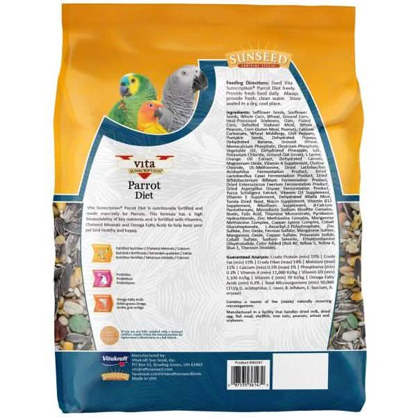 Sunseed Vita Parrot Diet