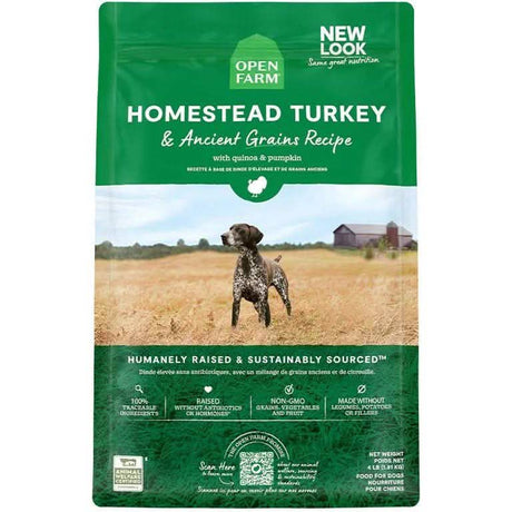 Open Farm Dry Dog Food Ancient Grains Homestead Turkey Recipe