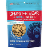 Charlee Bear Dog Treat Original Crunch Chicken Soup & Garden Veggie Flavor