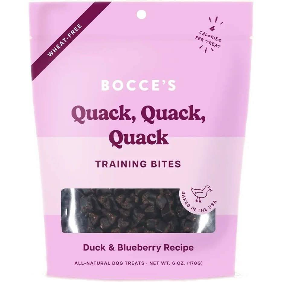 Bocce's Dog Treat Training Bites Quack, Quack, Quack