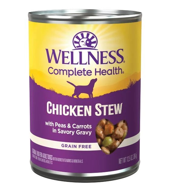 Wellness Wet Dog Food Complete Health Chicken Stew