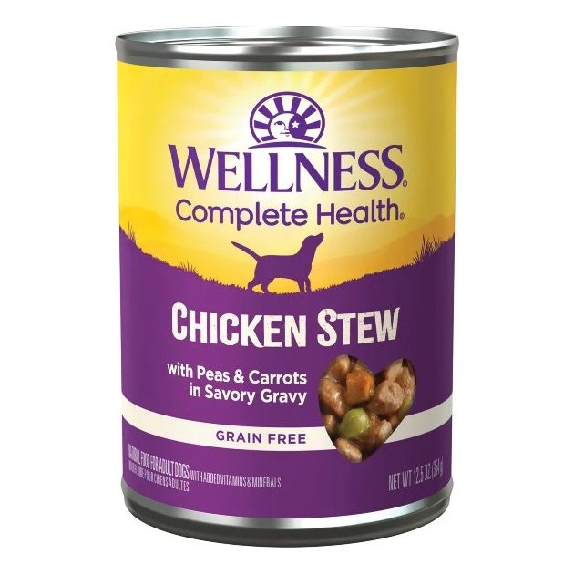 Wellness Wet Dog Food Complete Health Chicken Stew