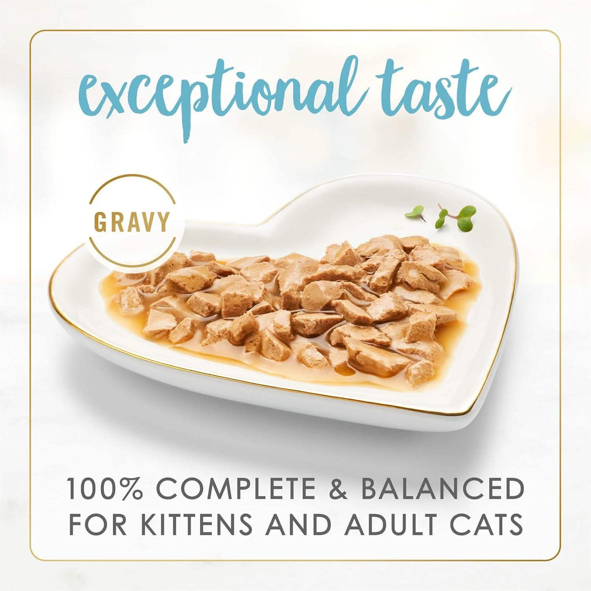 Fancy Feast Wet Cat Food Gravy Lovers Salmon & Sole Feast in Gravy