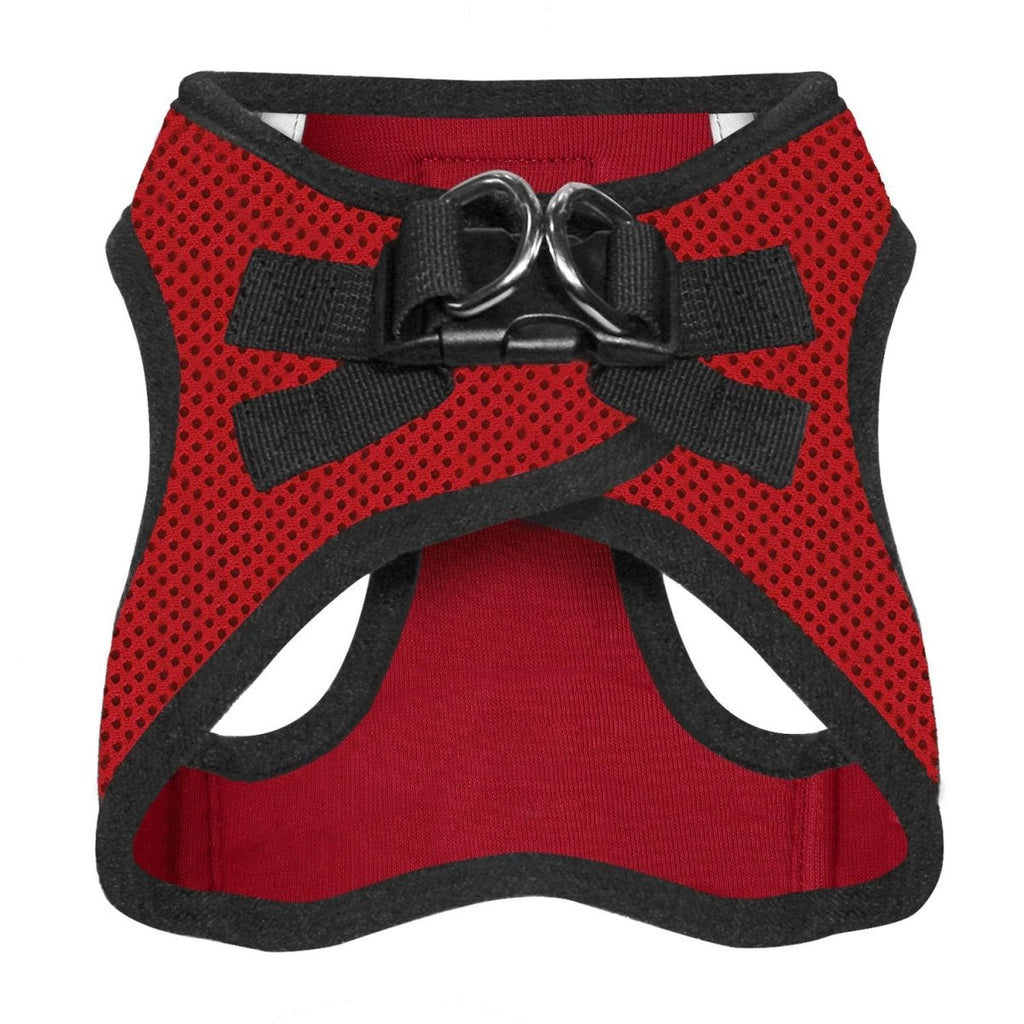 Voyager Step-In Air Pet Harness - Red with Black Trim