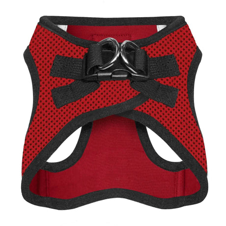 Voyager Step-In Air Pet Harness - Red with Black Trim