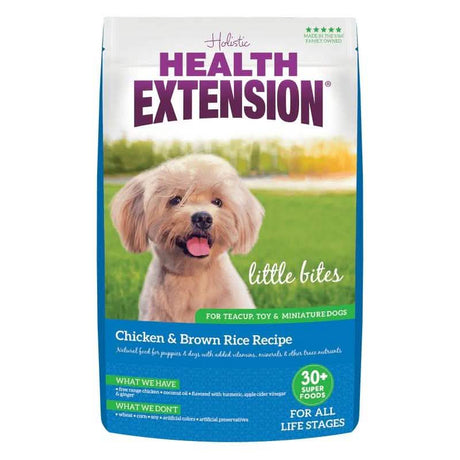 Health Extension Dry Dog Food Little Bites Chicken &amp; Brown Rice Recipe