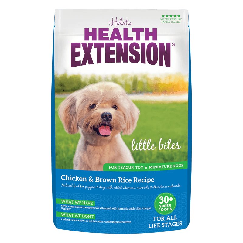 Health Extension Dry Dog Food Little Bites Chicken &amp; Brown Rice Recipe